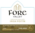 Fore Valley Irish Poitín Label