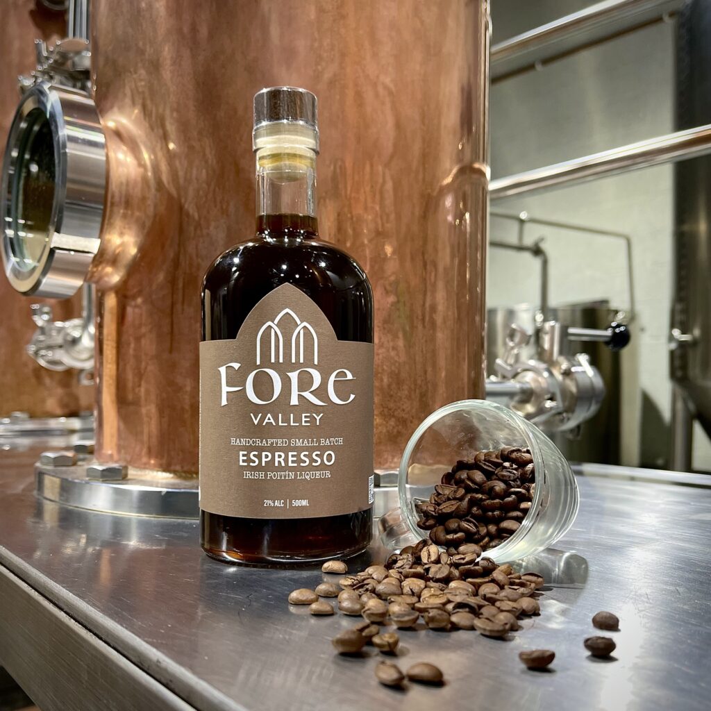 Discover Fore Valley Espresso Poitín Liqueur